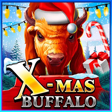 X-Mas Buffalo Spiel-Plakette