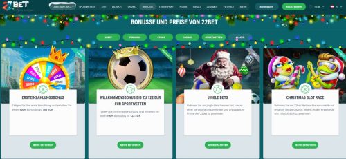 22bets Bonus