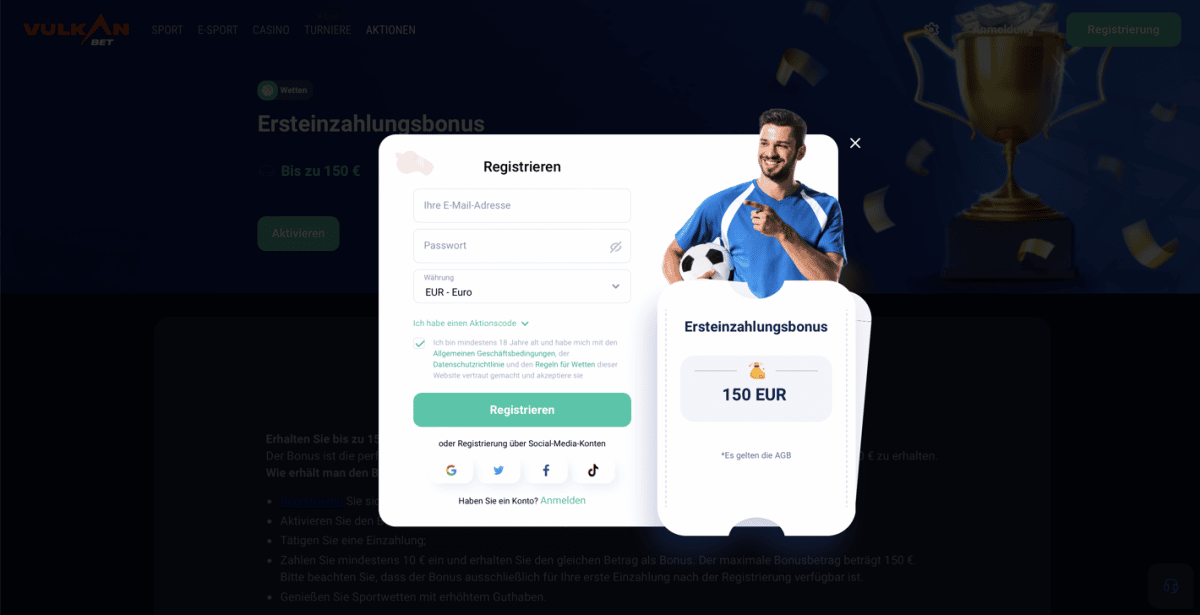 VulkanBet E Mail