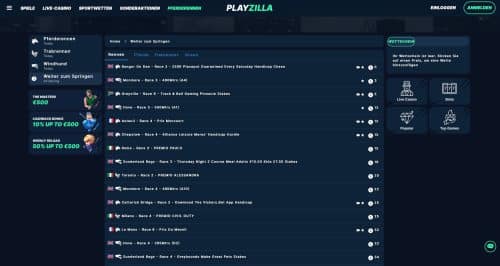 Playzilla Pferderennen