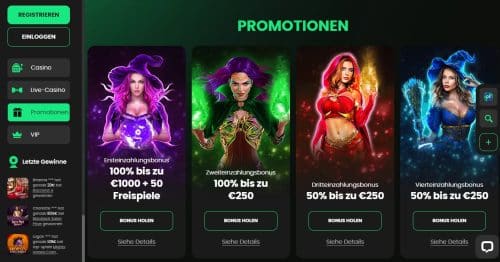 Zip Casino Werbeaktionen