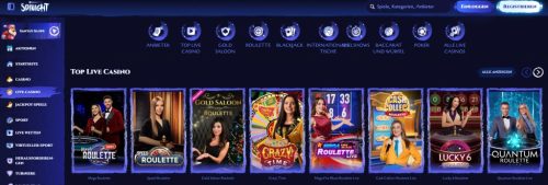 Spinight Live-Casino